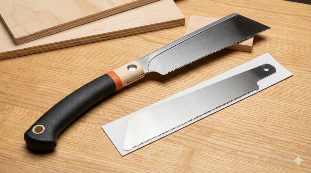 ベニヤ板におすすめの替刃式のこぎり