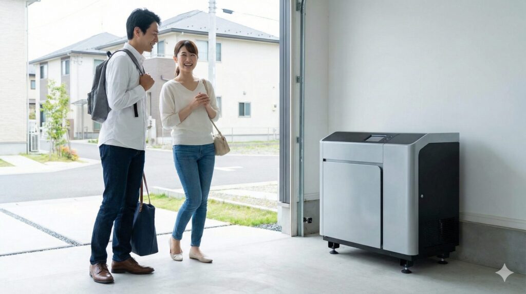 住宅街でも安心な静音モデル