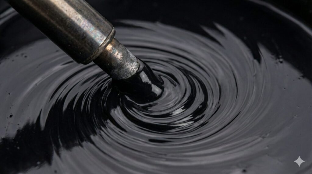 強度を出すコツは母材との攪拌