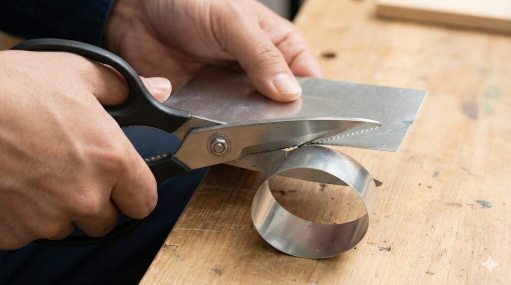 意外と切れる万能ハサミや金切鋏の使い方