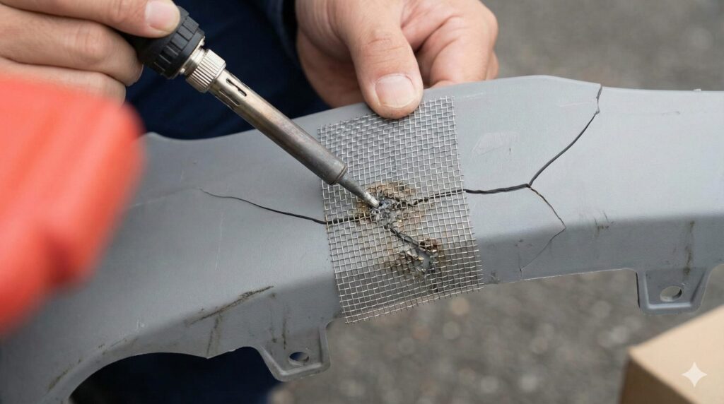 ステンレスメッシュで補強する理由