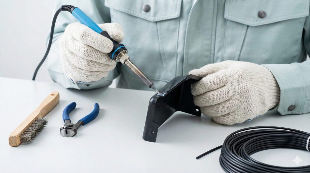 PP溶接をハンダゴテで成功させるコツ