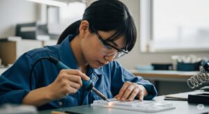 100均はんだごてのプラスチックへの使い方！DIYや修理のコツ