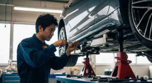 ジャッキでの2輪上げは危険？正しい方法と注意点を完全解説