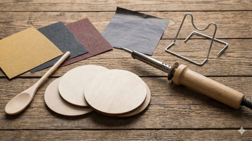 100均はんだごてでウッドバーニングを始める道具と種類