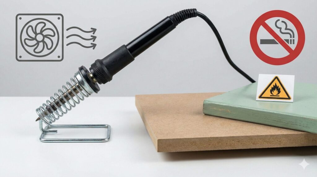 危険な煙や有毒ガスを防ぐ素材選びの注意点