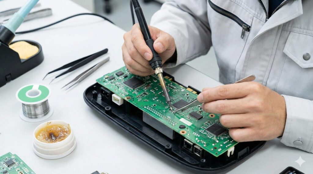 LED打ち替えとはんだごての実践テクニック