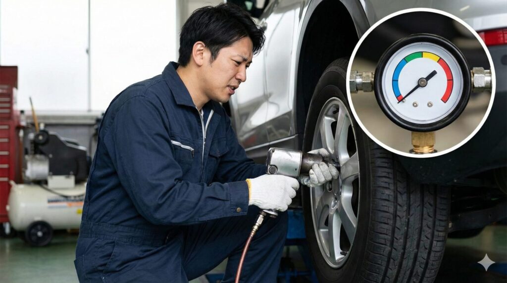 インパクトレンチが緩まない理由