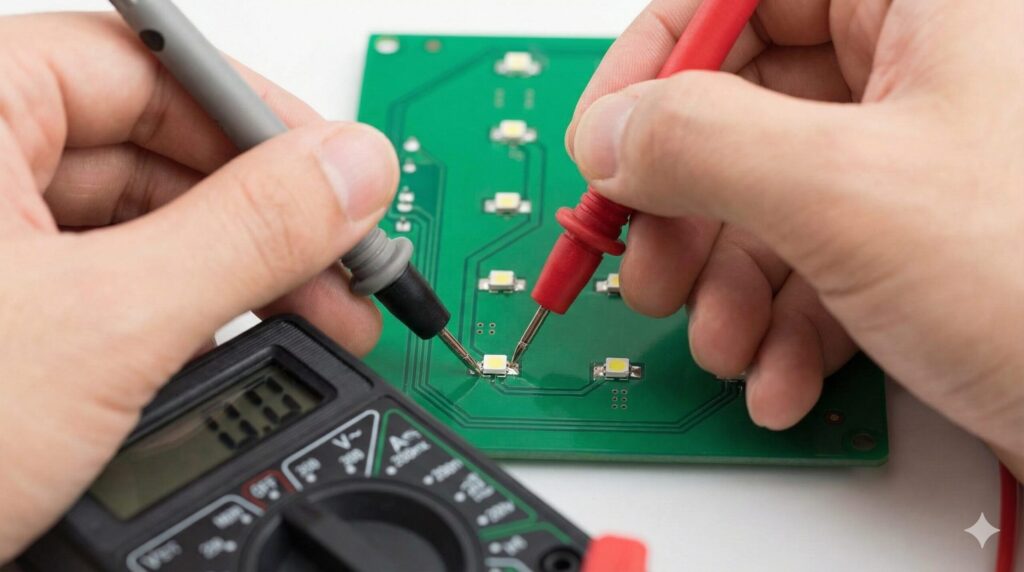 点灯不良など失敗の原因と対策