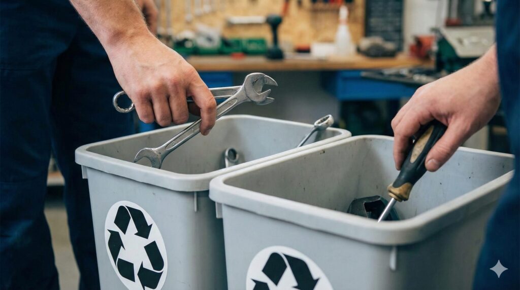 金属や不燃ゴミの区分と捨て方