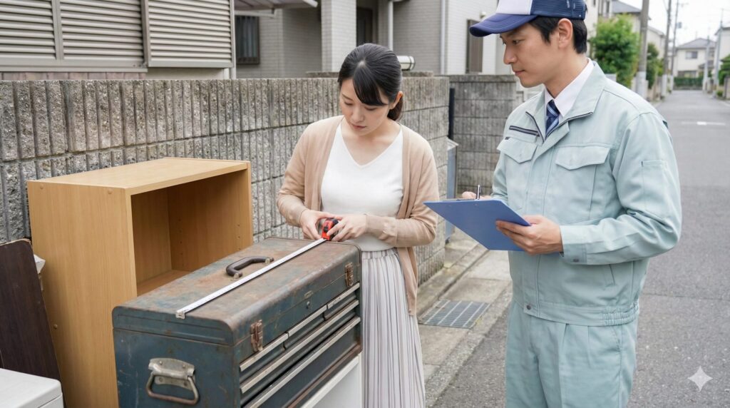 粗大ゴミになるサイズの基準