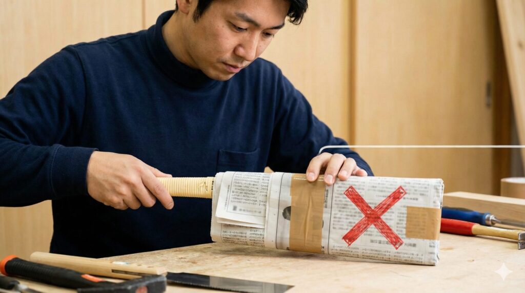 刃物など危険な工具の出し方