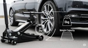 ジャッキアップでタイヤを挟む理由と安全な位置を解説します