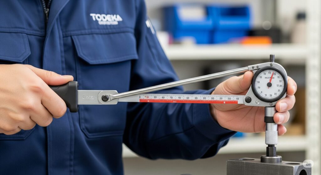 プレート型トルクレンチの正しい使い方