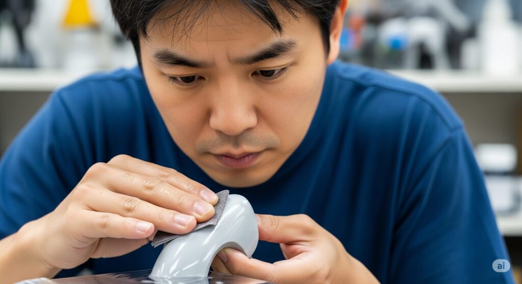 プラスチックに適したサンドペーパーの選び方