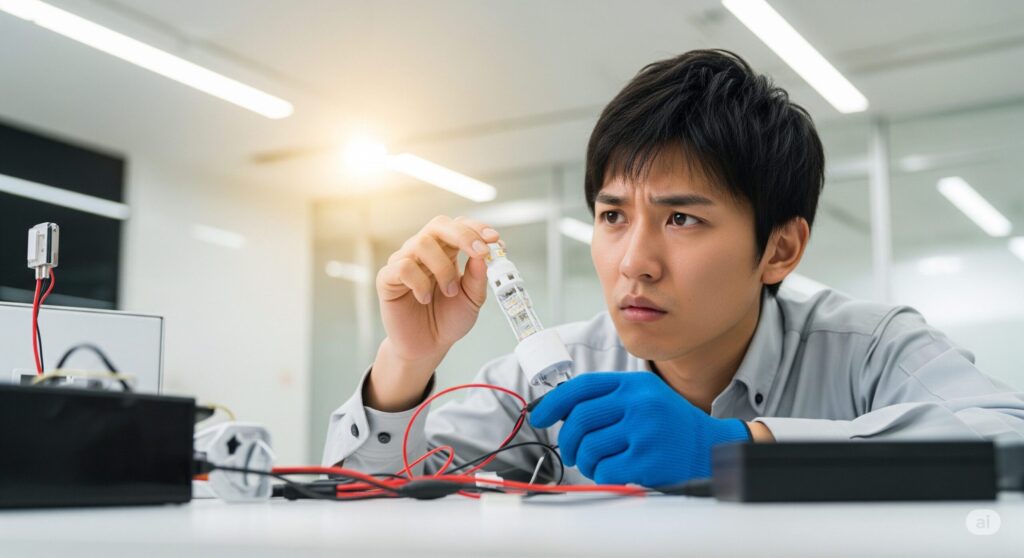 LED打ち替えで光らない原因と対処法