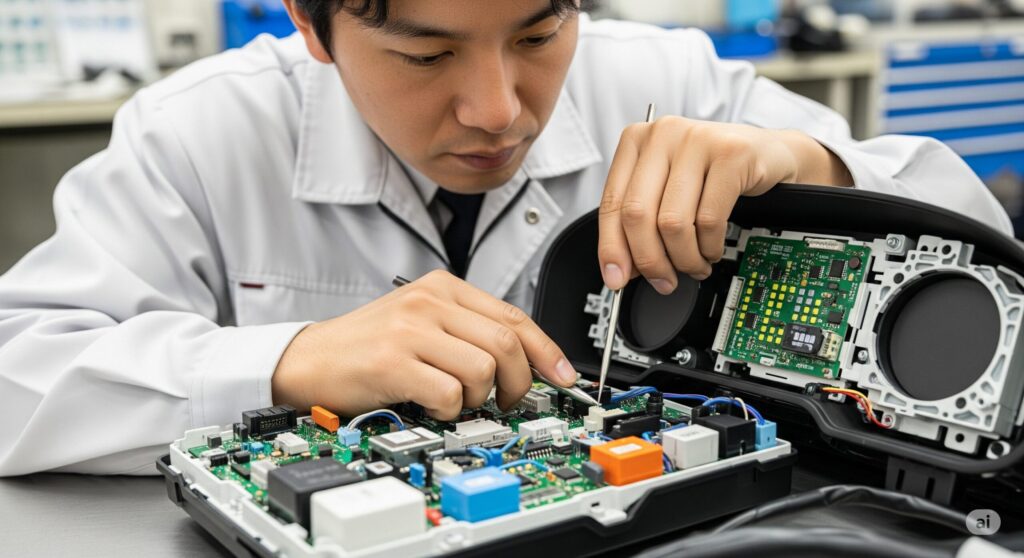 メーターのled打ち替え工賃はどのくらい?