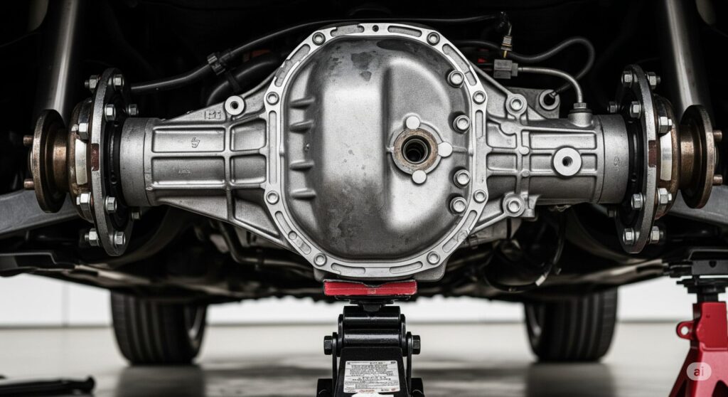 ls460後期ジャッキポイントの具体的な位置