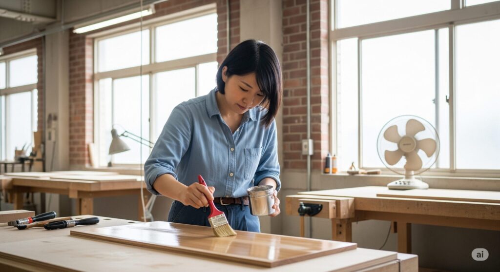 ニスを塗るときサンドペーパーは何番がいいですか?