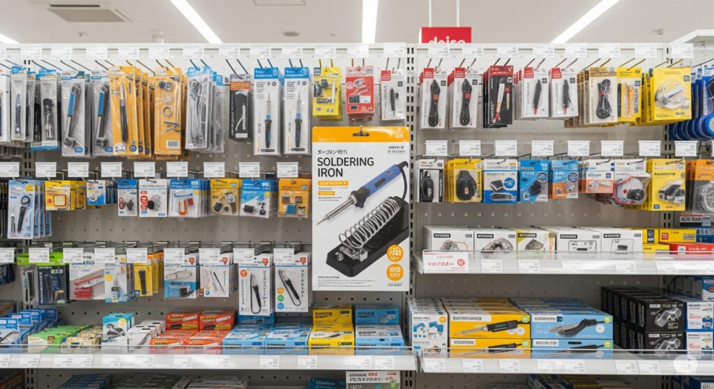 ダイソーのはんだごてはどこに売ってる?
