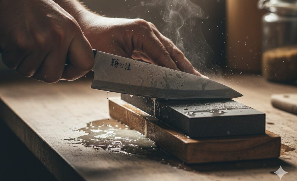 砥石はなぜ濡らして使うのですか?
