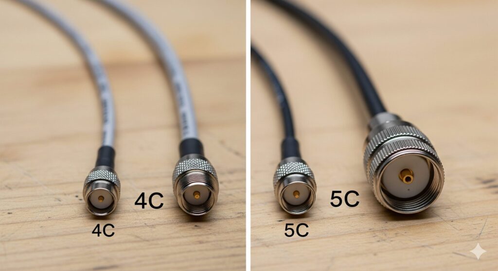 4Cと5Cの違いは何ですか?