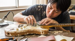 ギター塗装とサンドペーパー：選び方と活用術を紹介します！