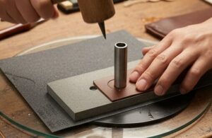 ポンチの切れ味が復活！砥石を使った正しい研ぎ方