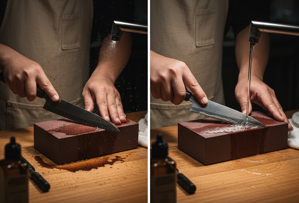 研磨作業のコツと清掃方法