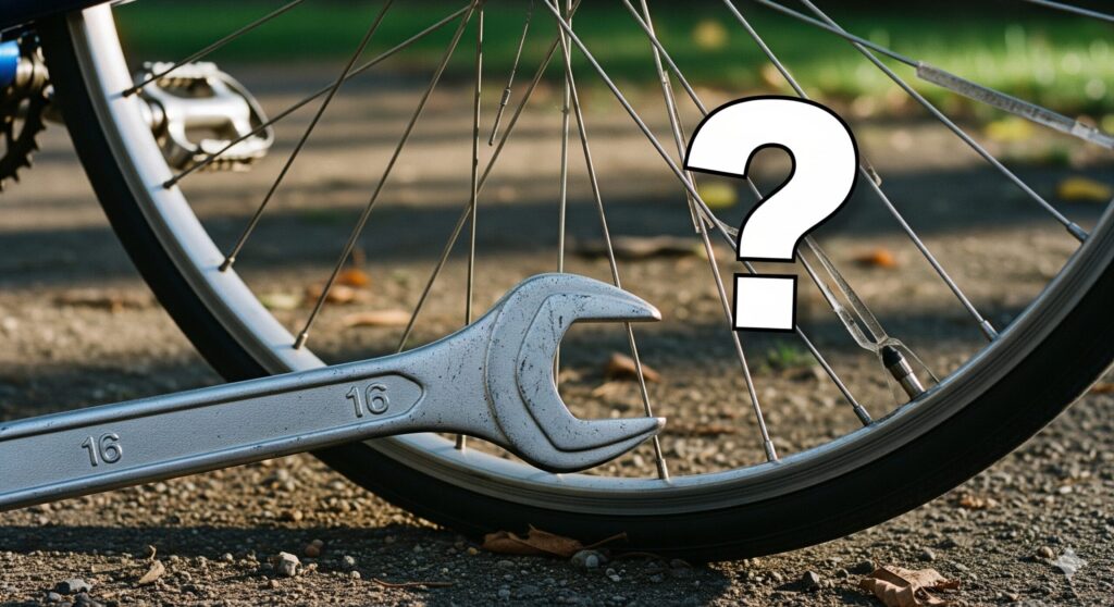 スパナの16mmは自転車整備で使うのか