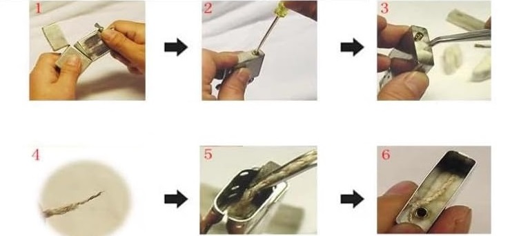 まずは基本のZIPPOウィック交換から