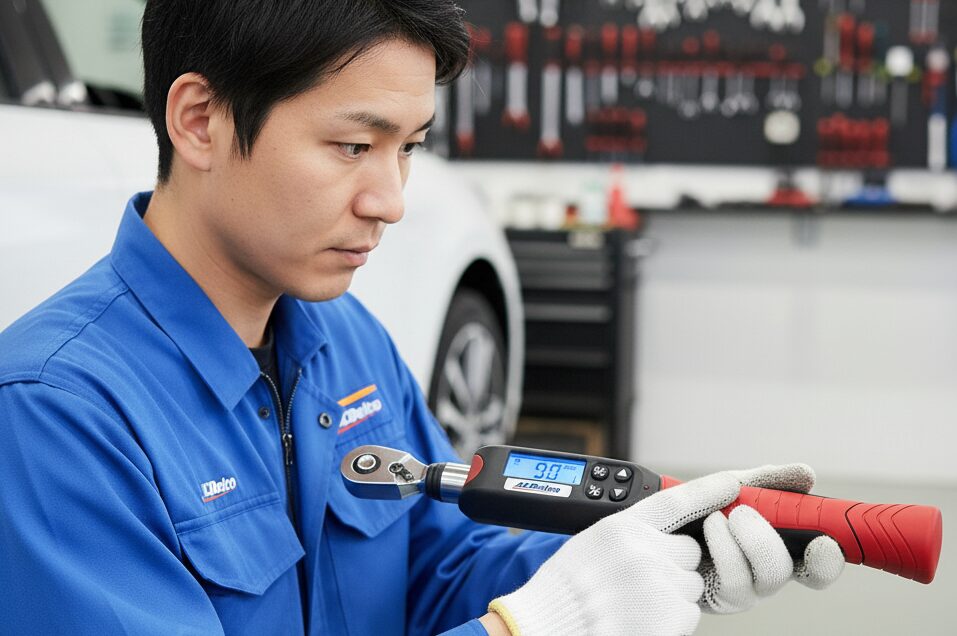 デジタル機のモード設定（ピーク/トレース）