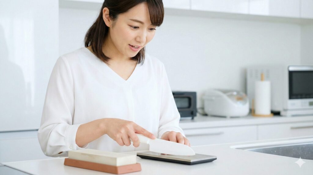 セラミック包丁は研げるのか