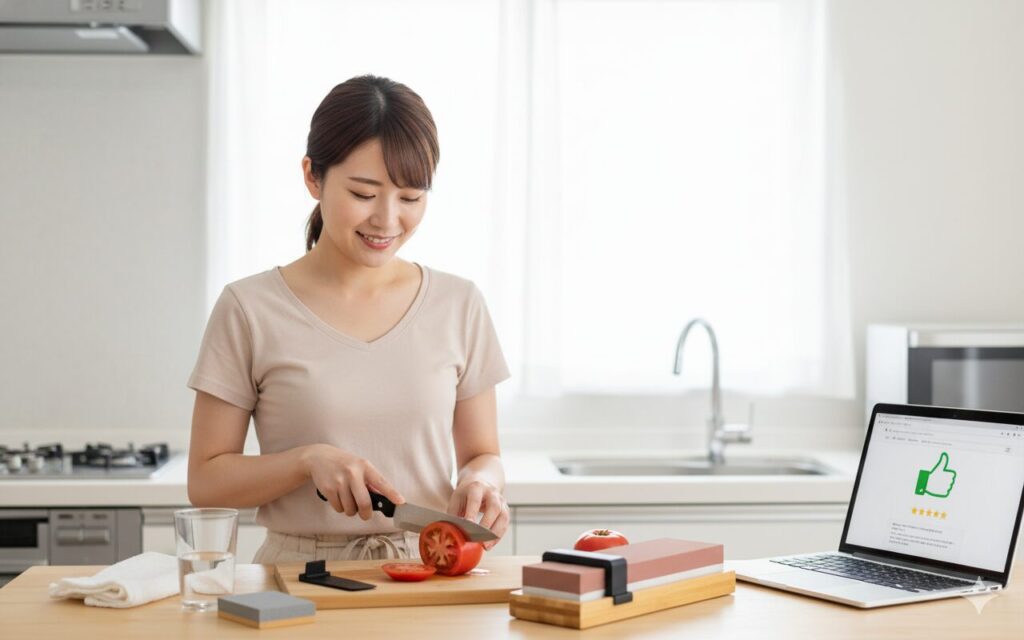 Akizora 砥石 レビューと海外の評判