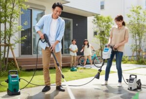 高圧洗浄機はめんどくさい?手軽になる選び方とコツを紹介します