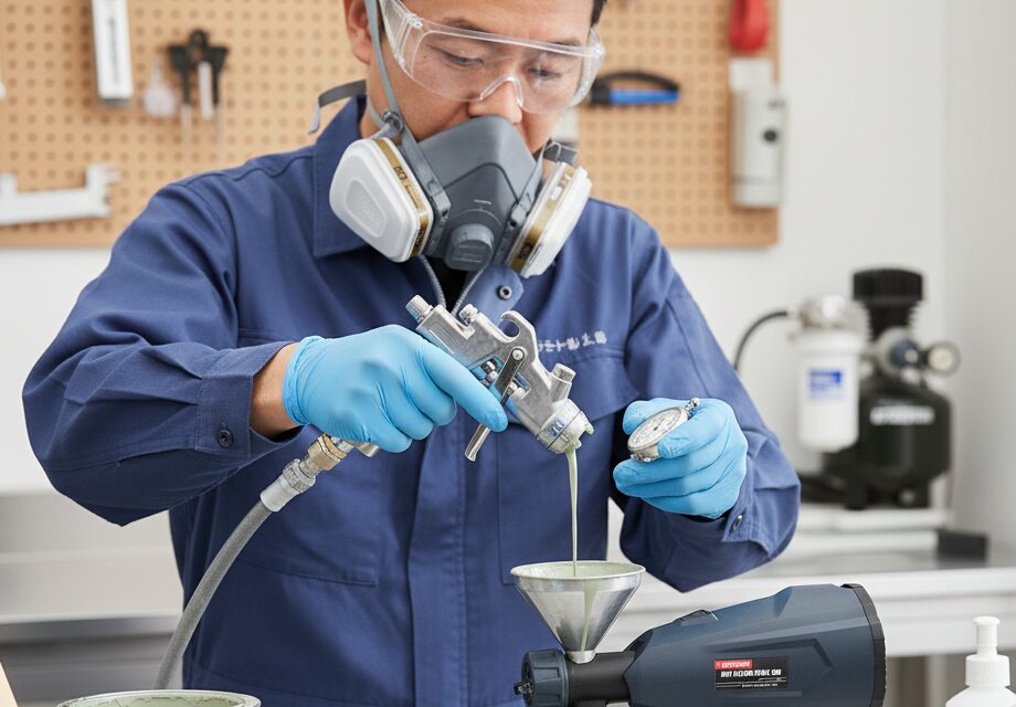 塗装前に必要な道具と塗料の準備