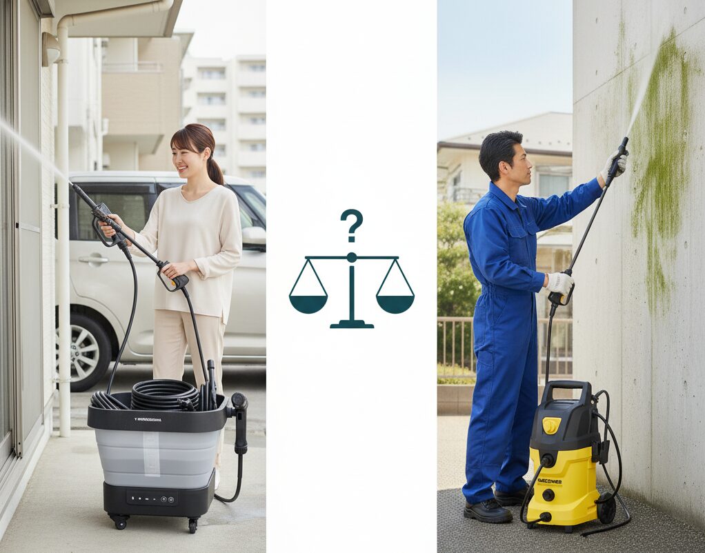 一番いい高圧洗浄機はどれですか?という疑問
