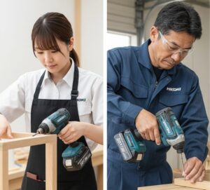 インパクトドライバーの18vと36vとの違いを徹底比較します！