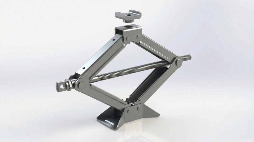 ねじ式ジャッキの原理と構造の基礎