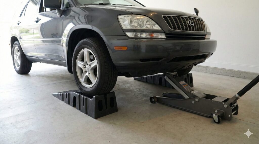 ガレージジャッキとスロープの必要性