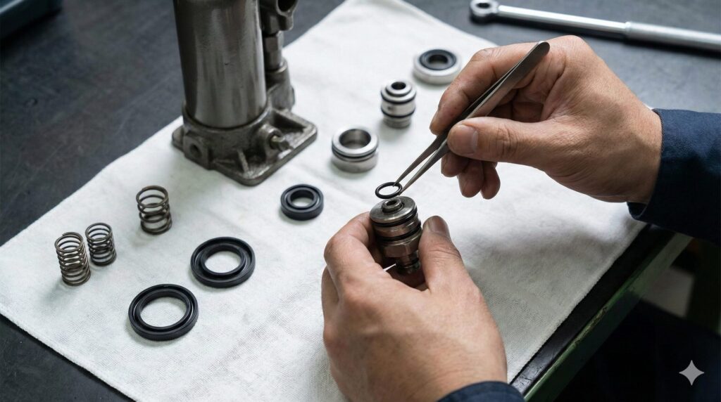 Oリング交換とオーバーホールの手順