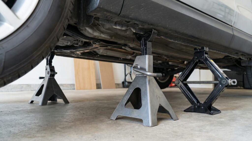 ジャッキスタンドが必要な理由