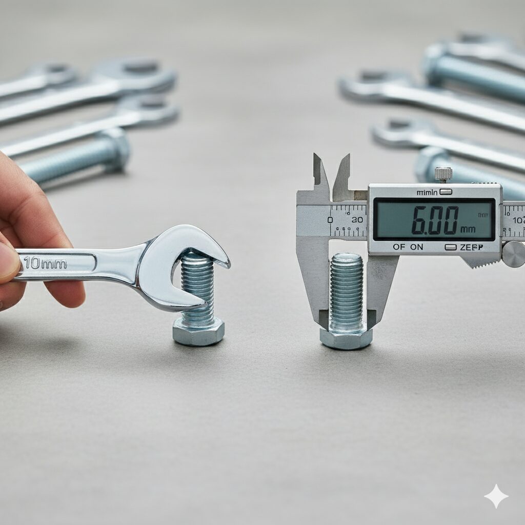 用語解説：二面幅と呼び径