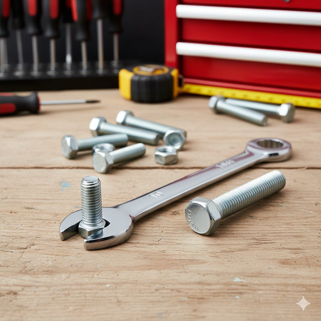 結論：10mmスパナの対応サイズはM6