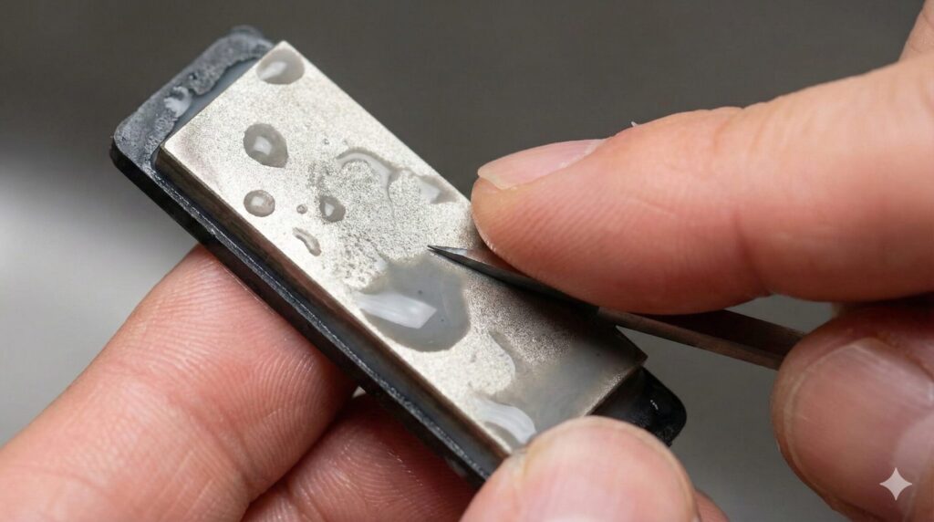 研ぎ方と研ぎ直しの難点