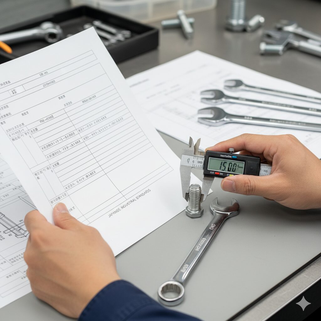 JIS規格におけるボルトの寸法