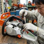 ECHOチェーンソーアイドリング調整！回転数が不安定な時の対処法