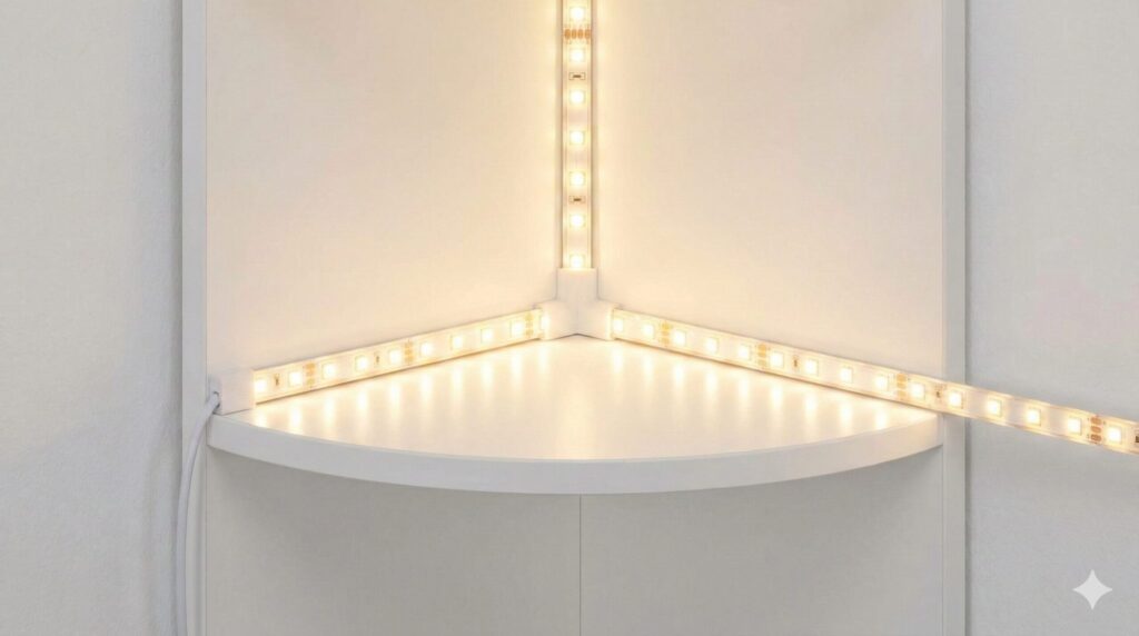 コーナー用L字パーツの便利な使い方