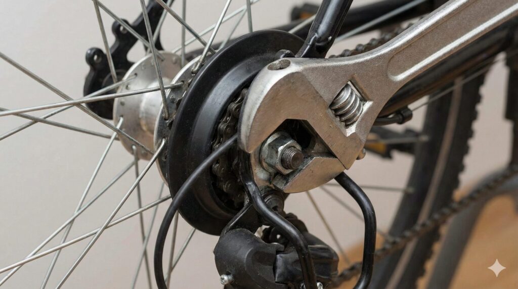 自転車の整備には使えない理由