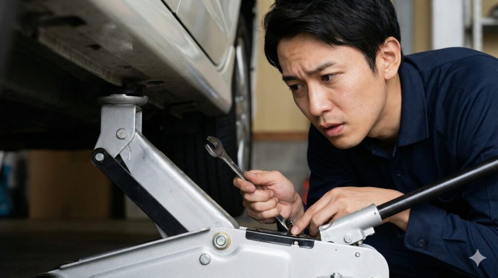 勝手に下がる症状とバルブ点検